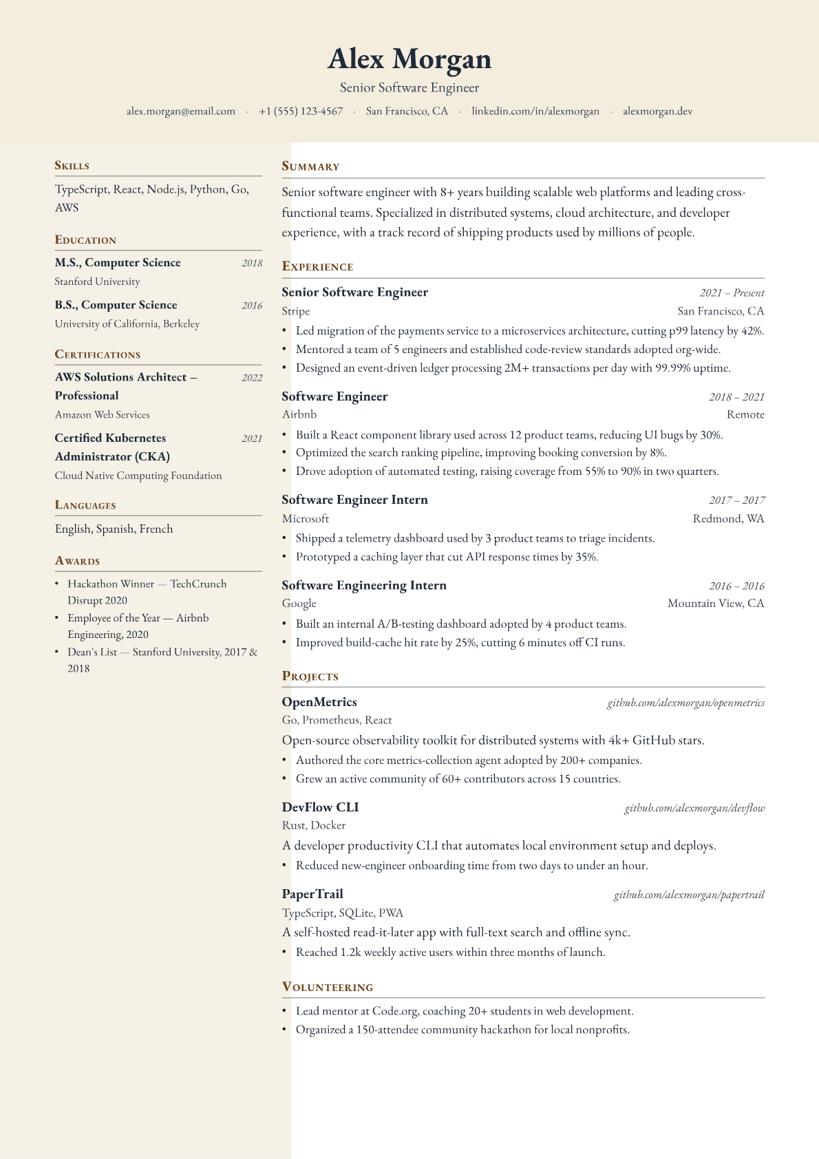 Research Administrator resume template