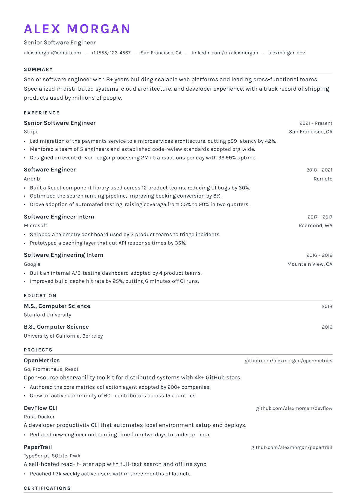 Social Media Coordinator resume template