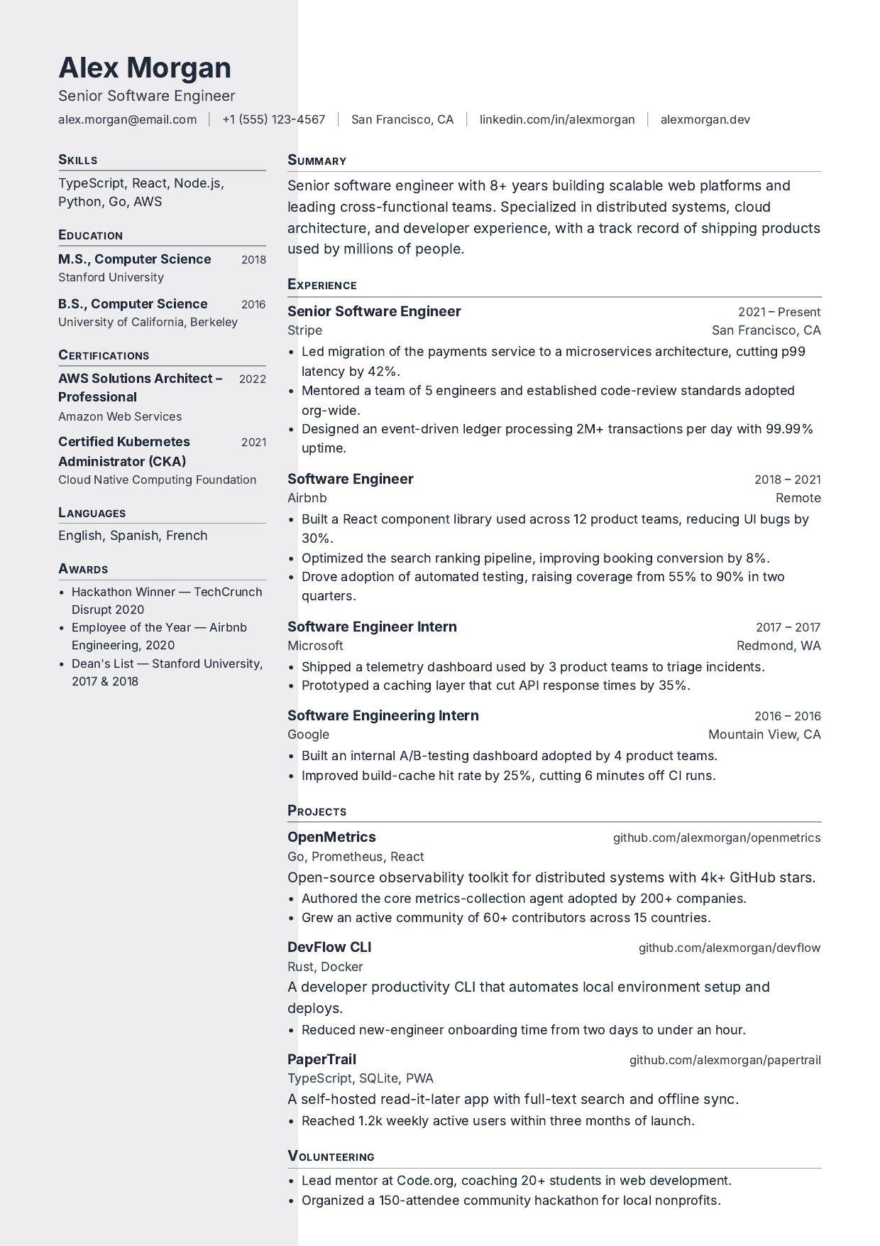 Office Administrator resume template