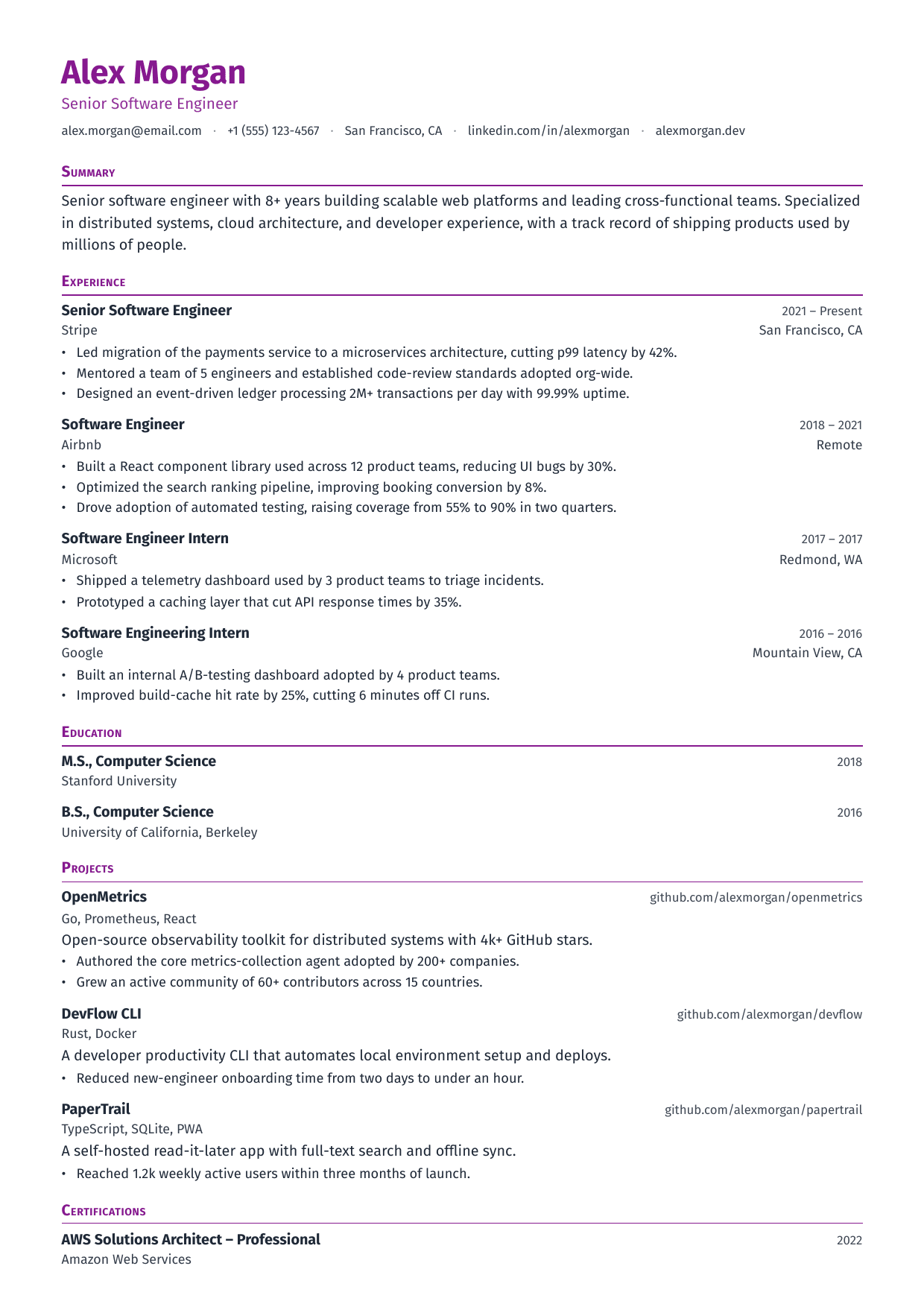 Public Relations Specialist resume template