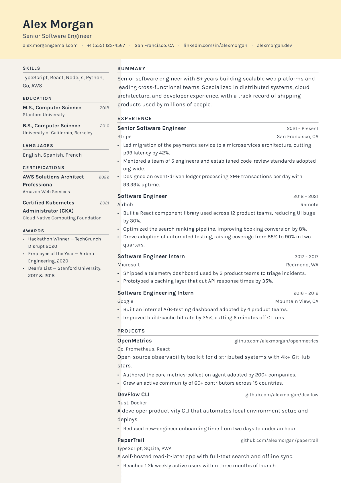 Print Production Coordinator resume template
