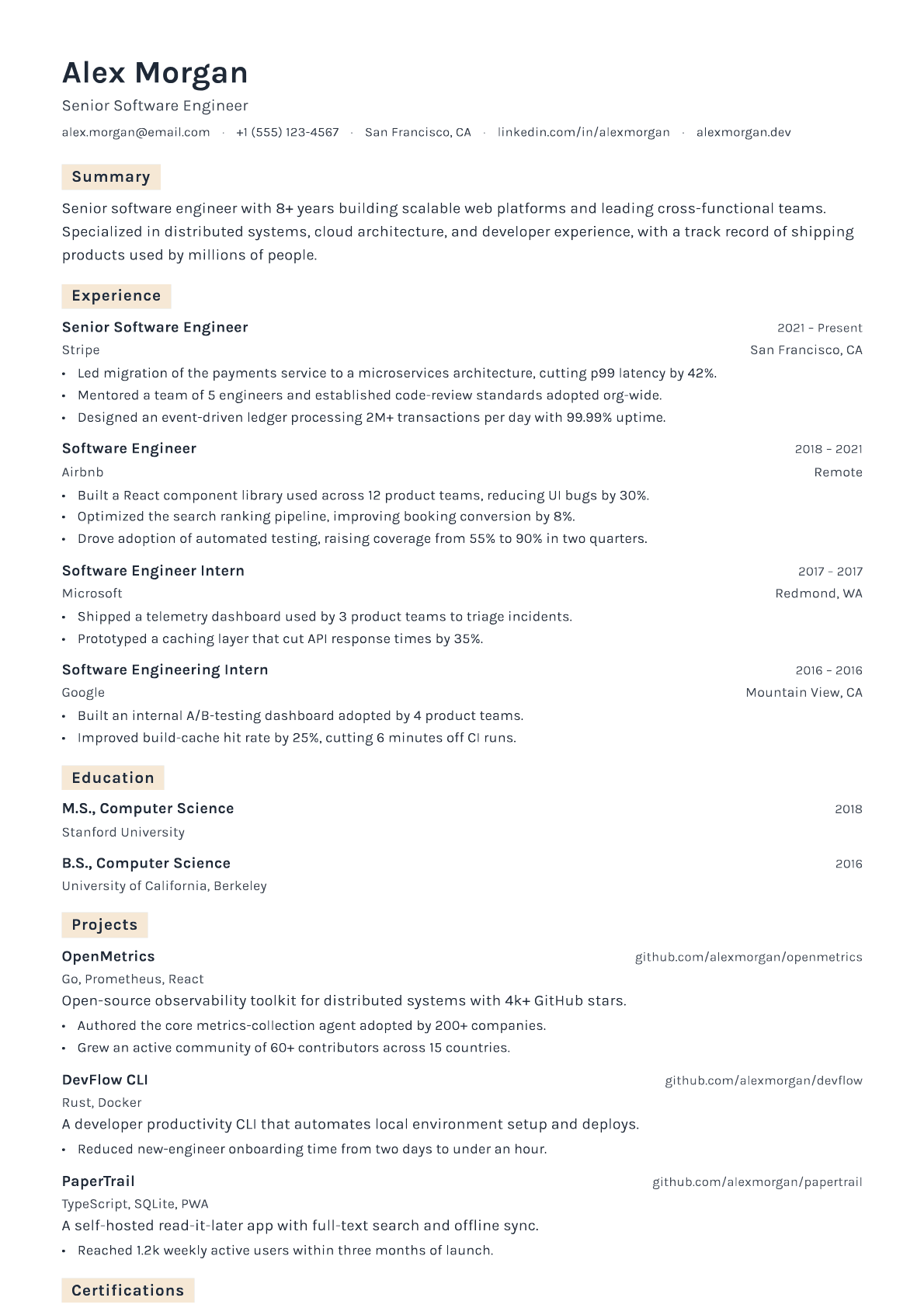 Front Office Coordinator resume template